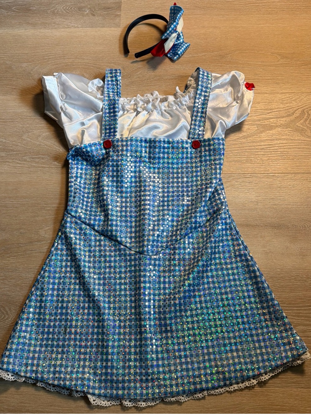 Dorothy From The Wizard Of Oz Halloween Costume Teen Size Medium Women’s Small - Picture 2 of 7